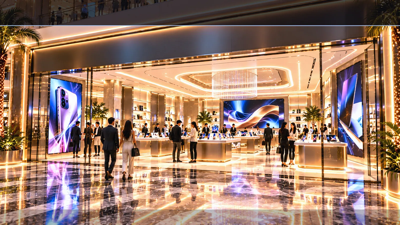 Luxury NEXUS ELECTRIC storefront preview