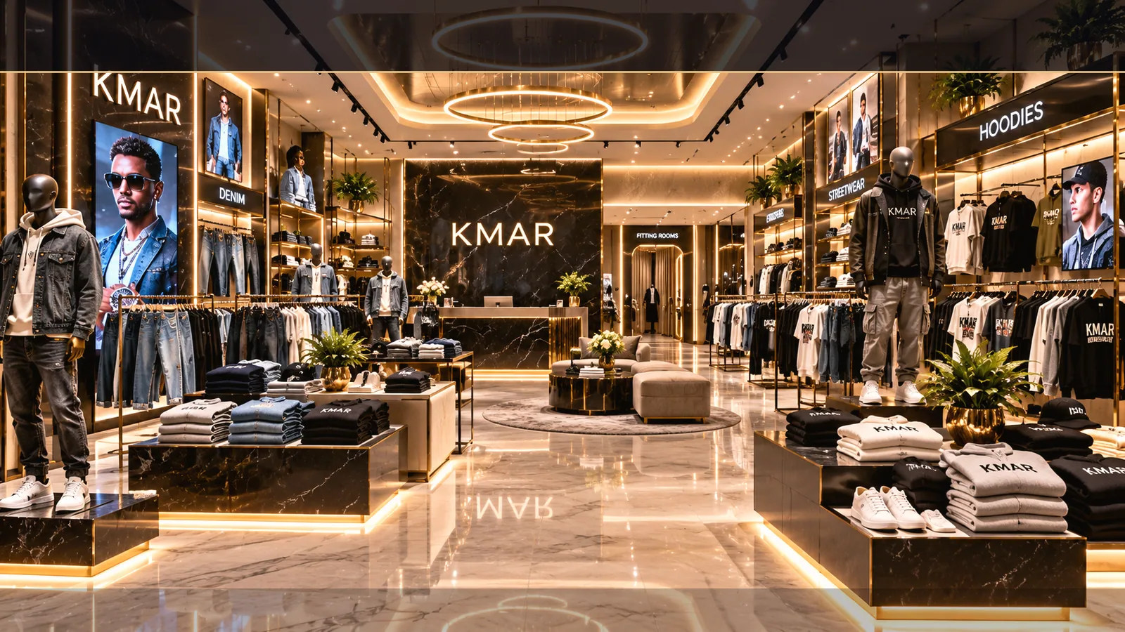 Luxury KMAR storefront preview