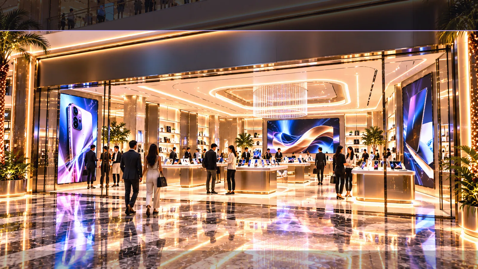 Luxury NEON ODYSSEY storefront preview