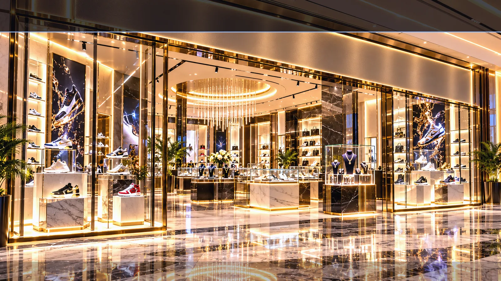 Luxury SOLE DISTRICT storefront preview